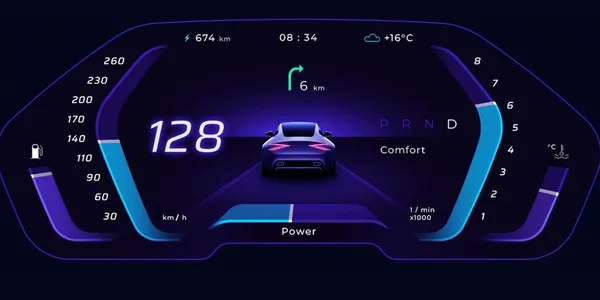 Graphical TFT Cluster